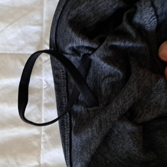 A37 Avia Leggings Womens Small (4-6) Dark Grey Stretch High Rise Workout pocket - Picture 6 of 6